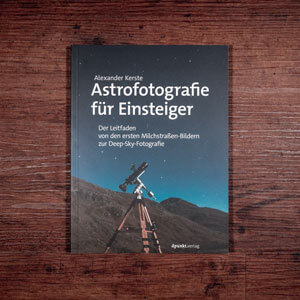 Fotobuch-Regal.de - Rezension: Alexander Kerste - Astrofotografie für Einsteiger - Vorderseite