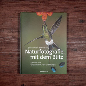 Fotobuch-Regal.de - Rezension: John Gerlach - Barbara Eddy - Naturfotografie mit dem Blitz - Vorderseite